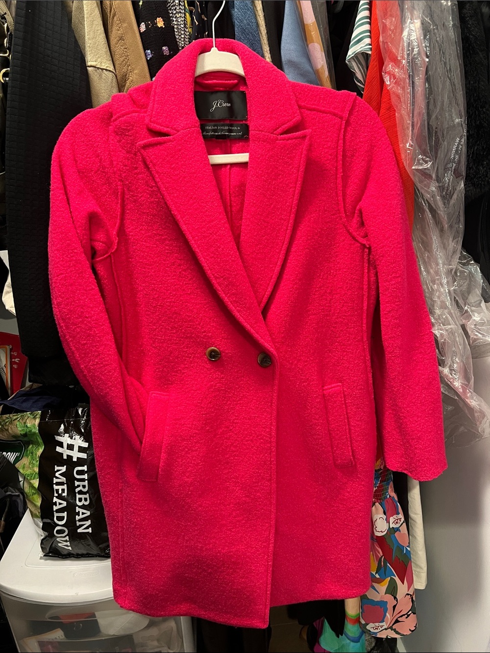 J.Crew Daphne Italian Top Coat